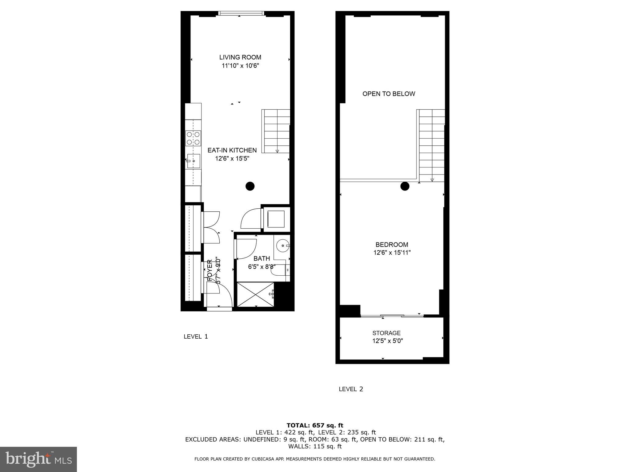 1401 R Street Northwest, Unit 206 Washington, DC 20009 - Photo 13 of 23 a picture of a floor plan