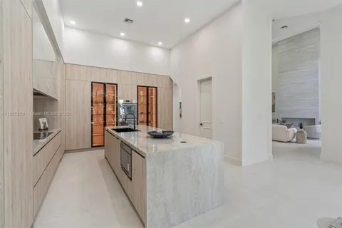 a close view of a sink and a mirror