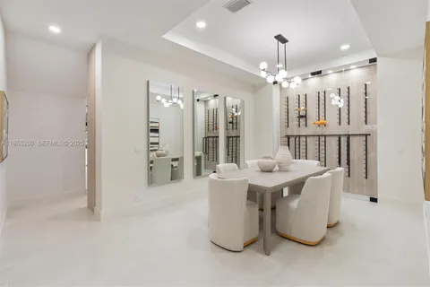 a view of a garden with plants