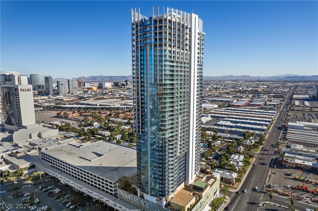 4381 West Flamingo Road, Unit 10306 Las Vegas, NV 89103 - Photo 24 of 26 This modern high-rise offers breathtaking views of the city skyline and surrounding landscape.