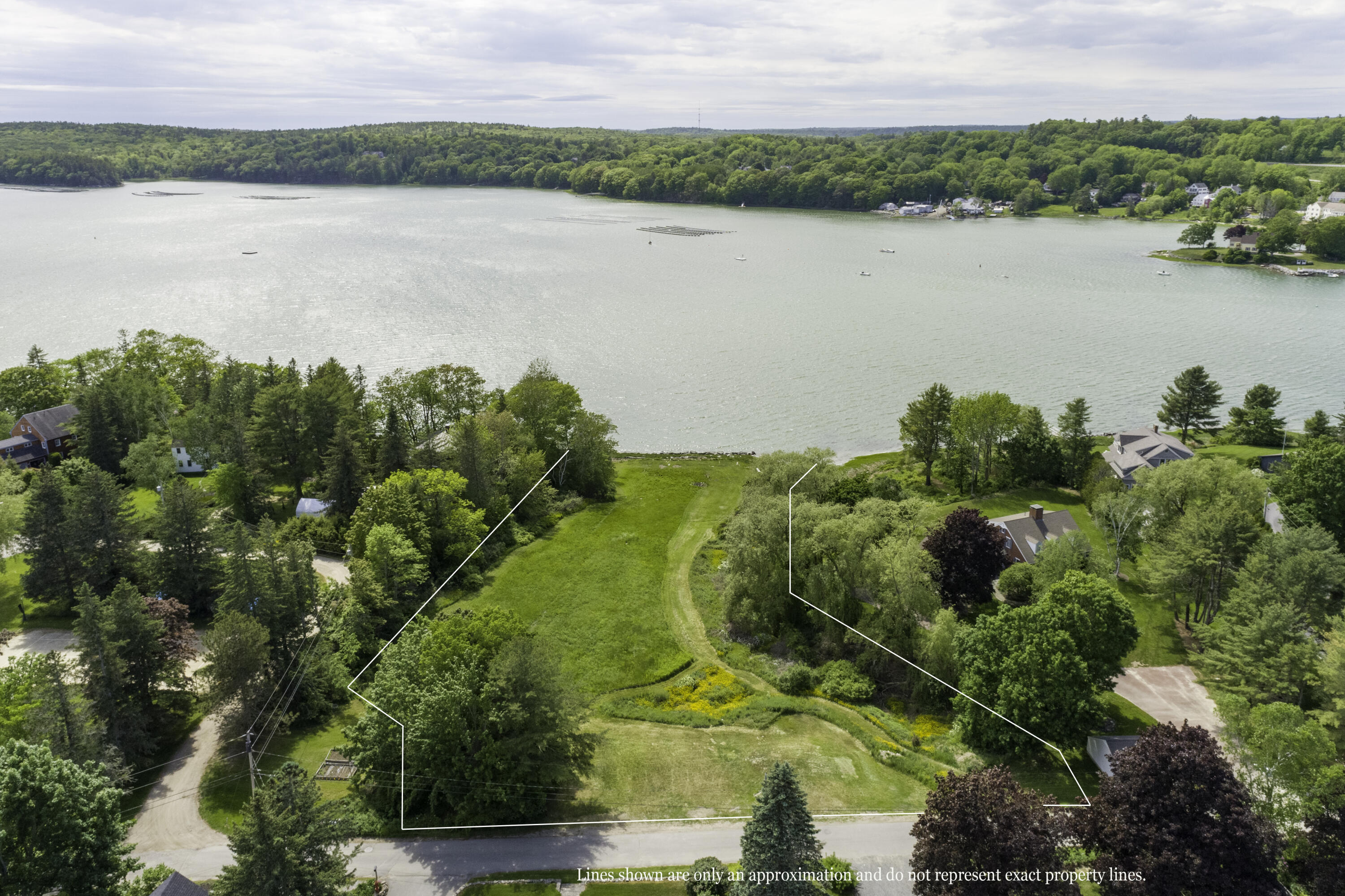 0 Water Street Damariscotta, ME 04543 - Photo 2 of 16 Property lines copy