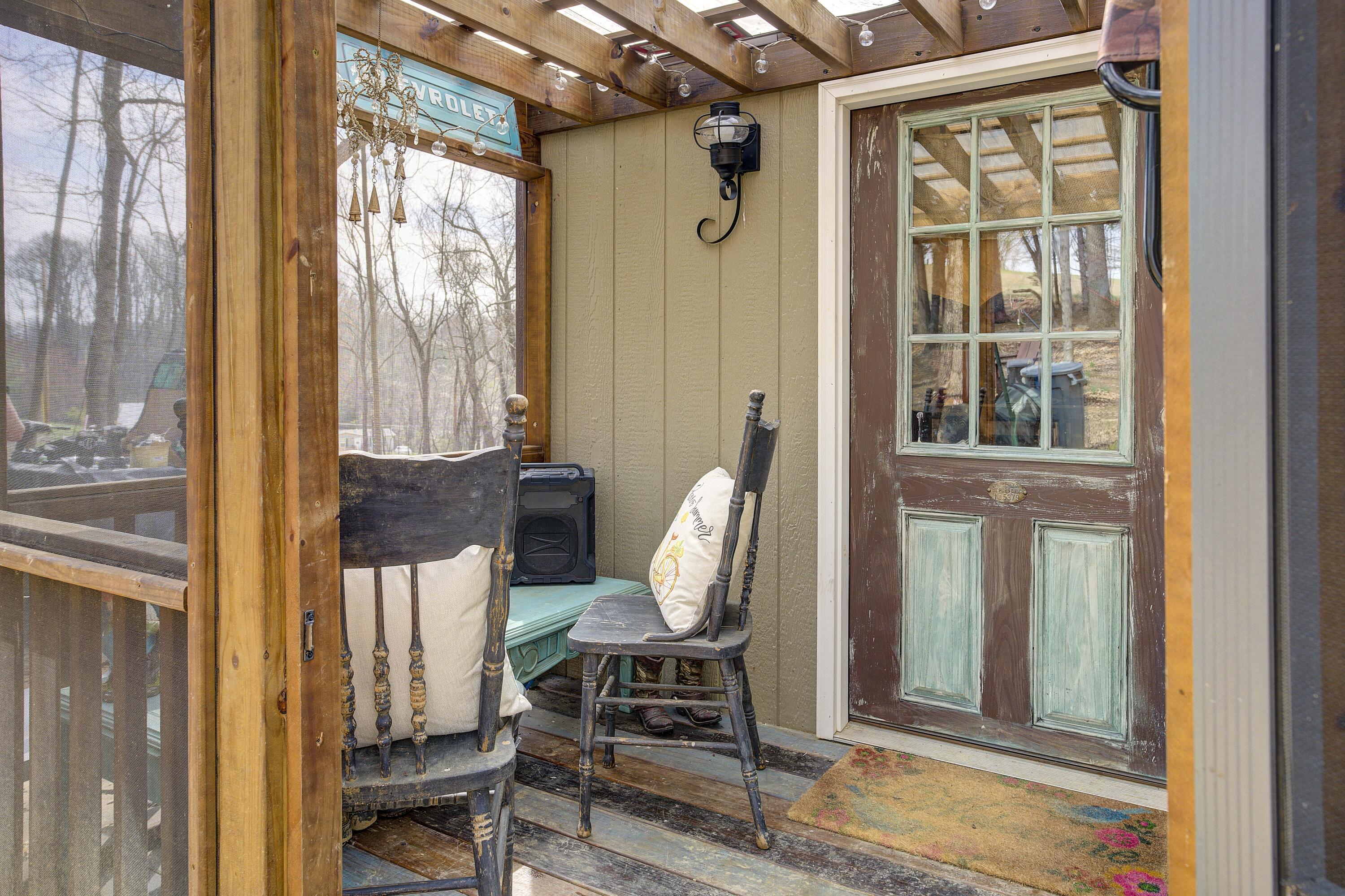 595 Newt Good Road Telford, TN 37690 - Photo 11 of 67 Tiny Home 1 screened/covered