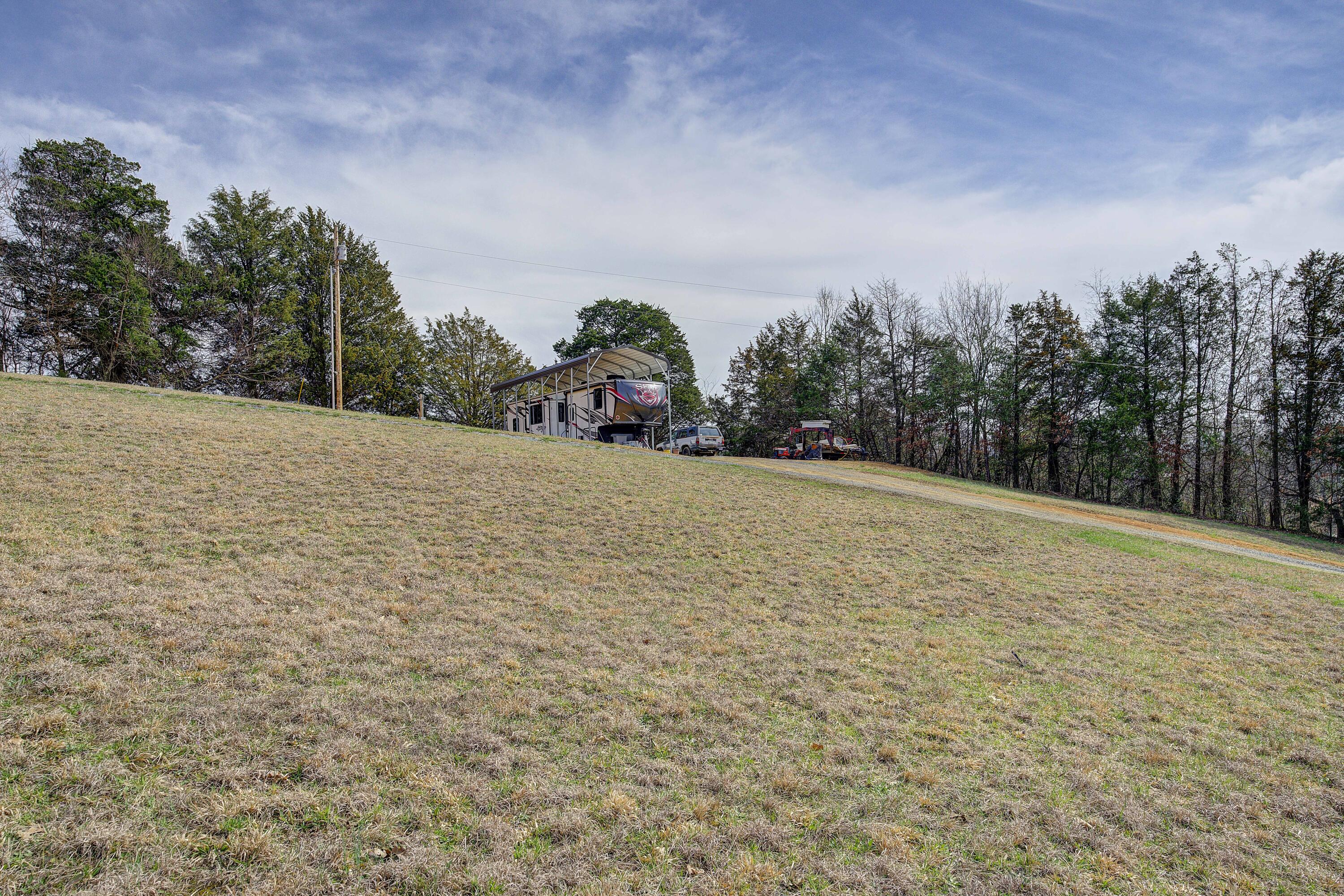 595 Newt Good Road Telford, TN 37690 - Photo 32 of 67 Camper/Toy Hauler Aerial
