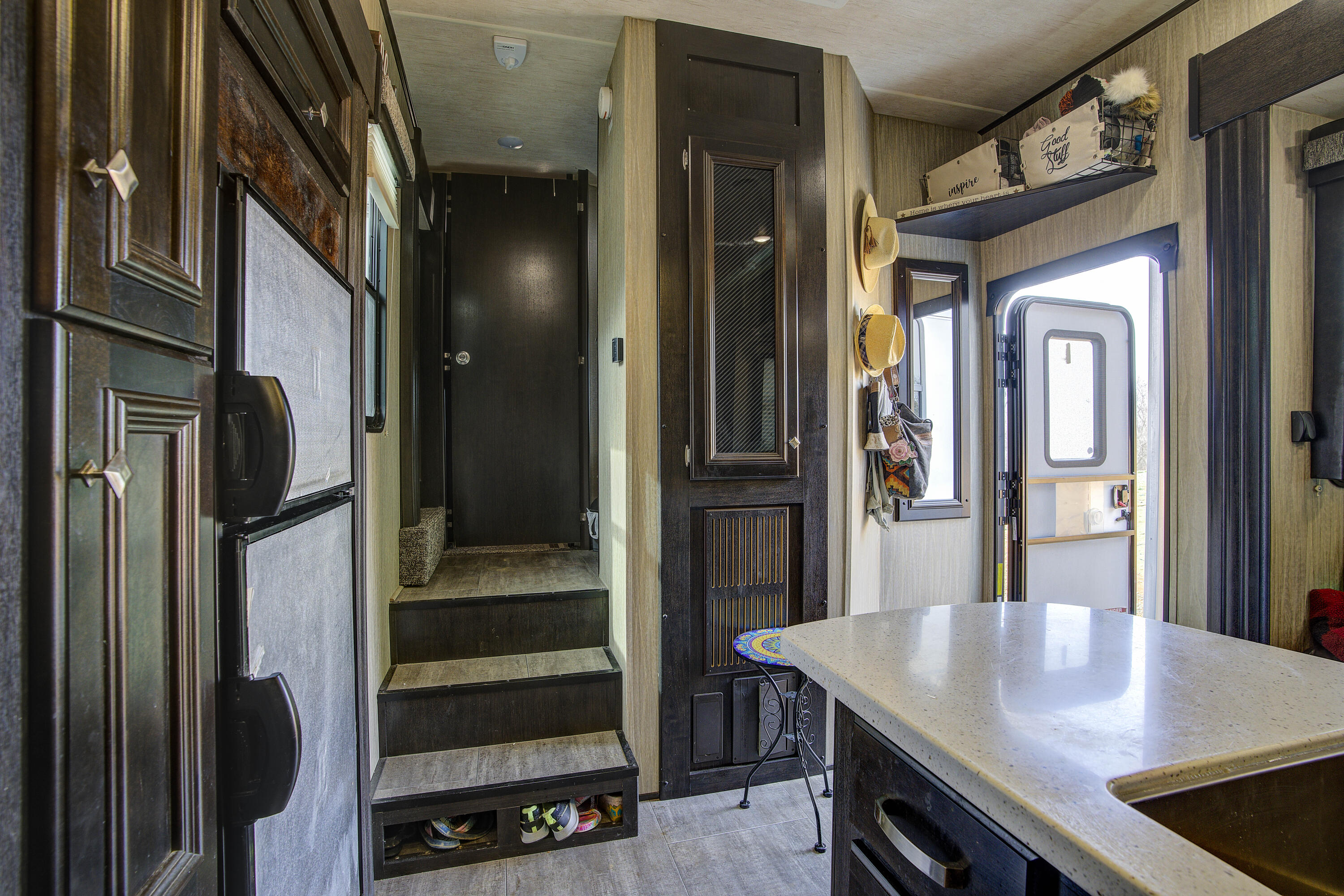 595 Newt Good Road Telford, TN 37690 - Photo 36 of 67 Camper Stairs to Bedroom