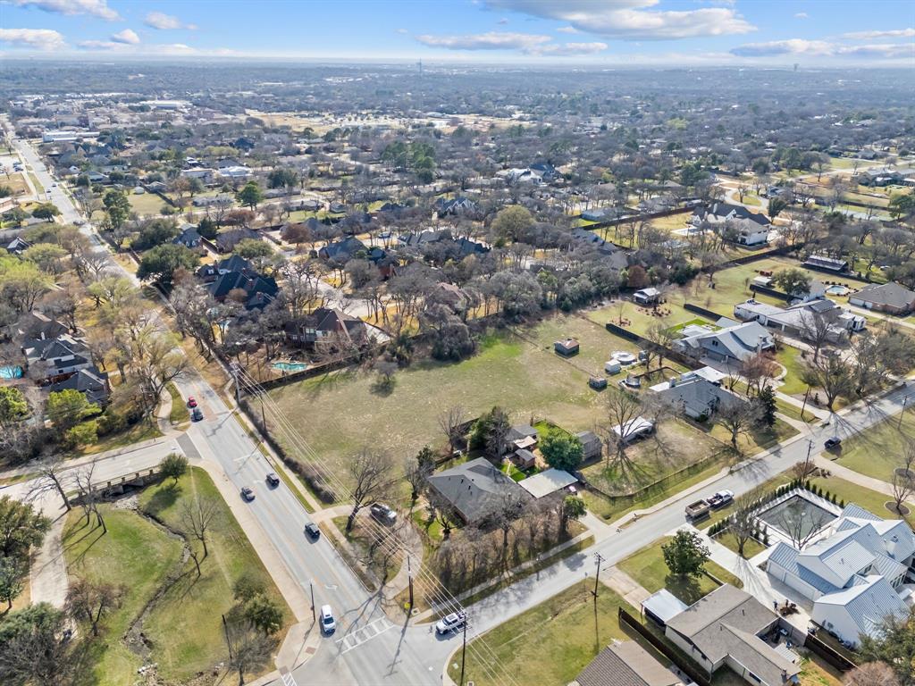 5804 Pleasant Run Road, Unit LAND Colleyville, TX 76034 - Photo 12 of 25 an aerial view of residential houses with outdoor space