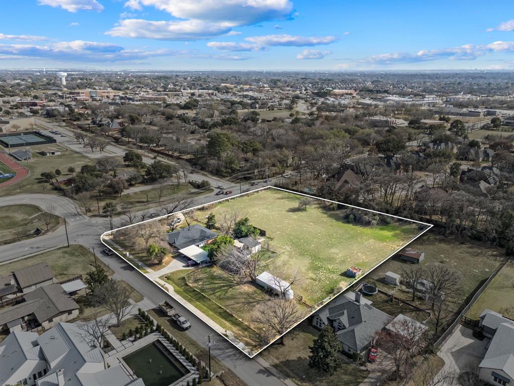 5804 Pleasant Run Road, Unit LAND Colleyville, TX 76034 - Photo 23 of 25 an aerial view of a house