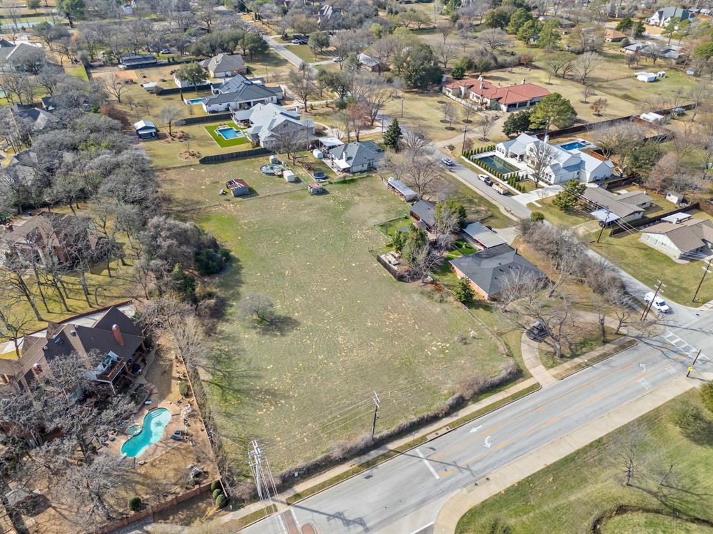 5804 Pleasant Run Road, Unit LAND Colleyville, TX 76034 - Photo 7 of 25 an aerial view of residential houses with outdoor space