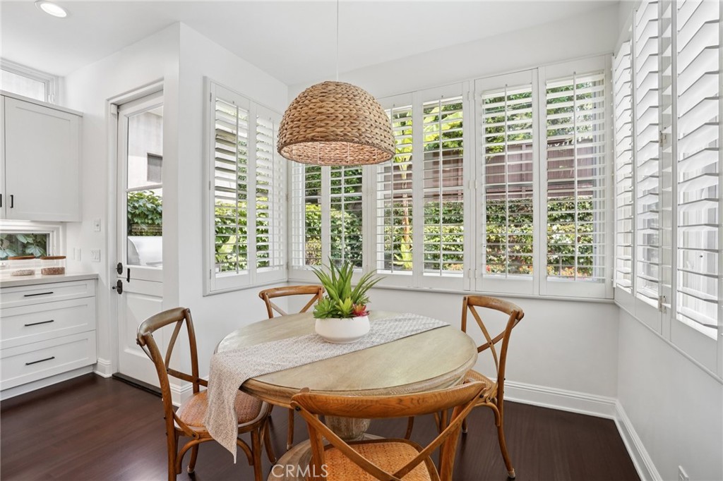 587 26th Street Manhattan Beach, CA 90266 - Photo 17 of 67 a view of a dining room with furniture window and outside view