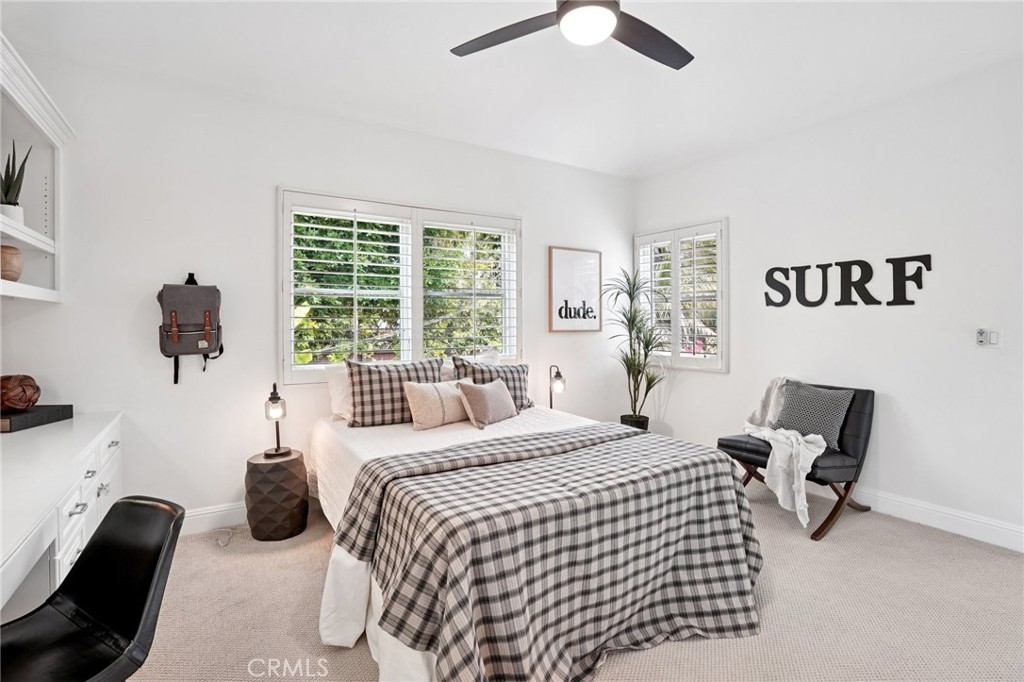 587 26th Street Manhattan Beach, CA 90266 - Photo 34 of 67 a bedroom with a bed furniture and a window