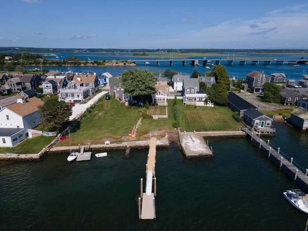 2043 Main Road Westport, MA 02791 - Photo 4 of 42 an aerial view of a house with a yard