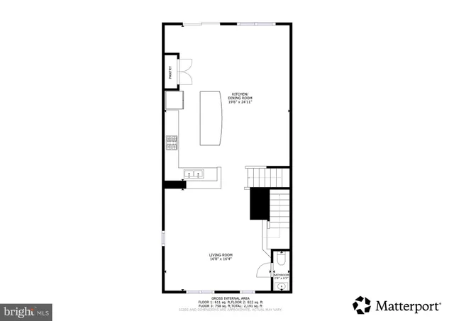 a picture of a floor plan