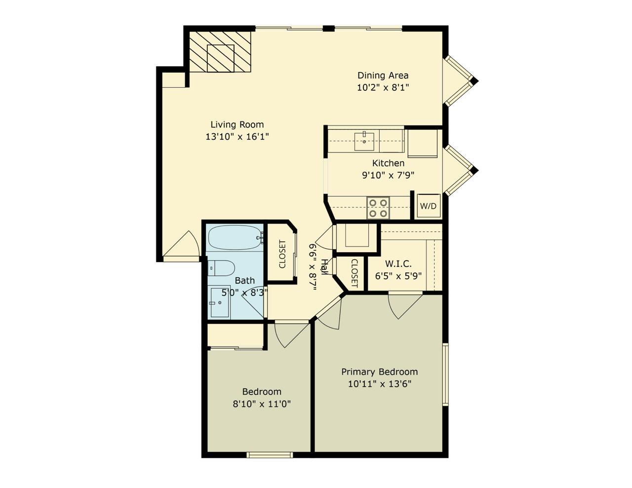 2575 Oak Road, Unit B Walnut Creek, CA 94597 - Photo 20 of 20 a picture of a bench in front of a door