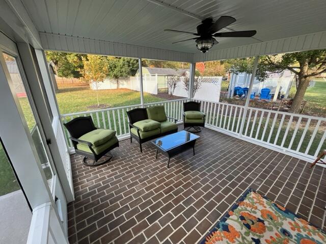 6839 Trevilian Road Roanoke, VA 24019 - Photo 7 of 24 Back Patio2