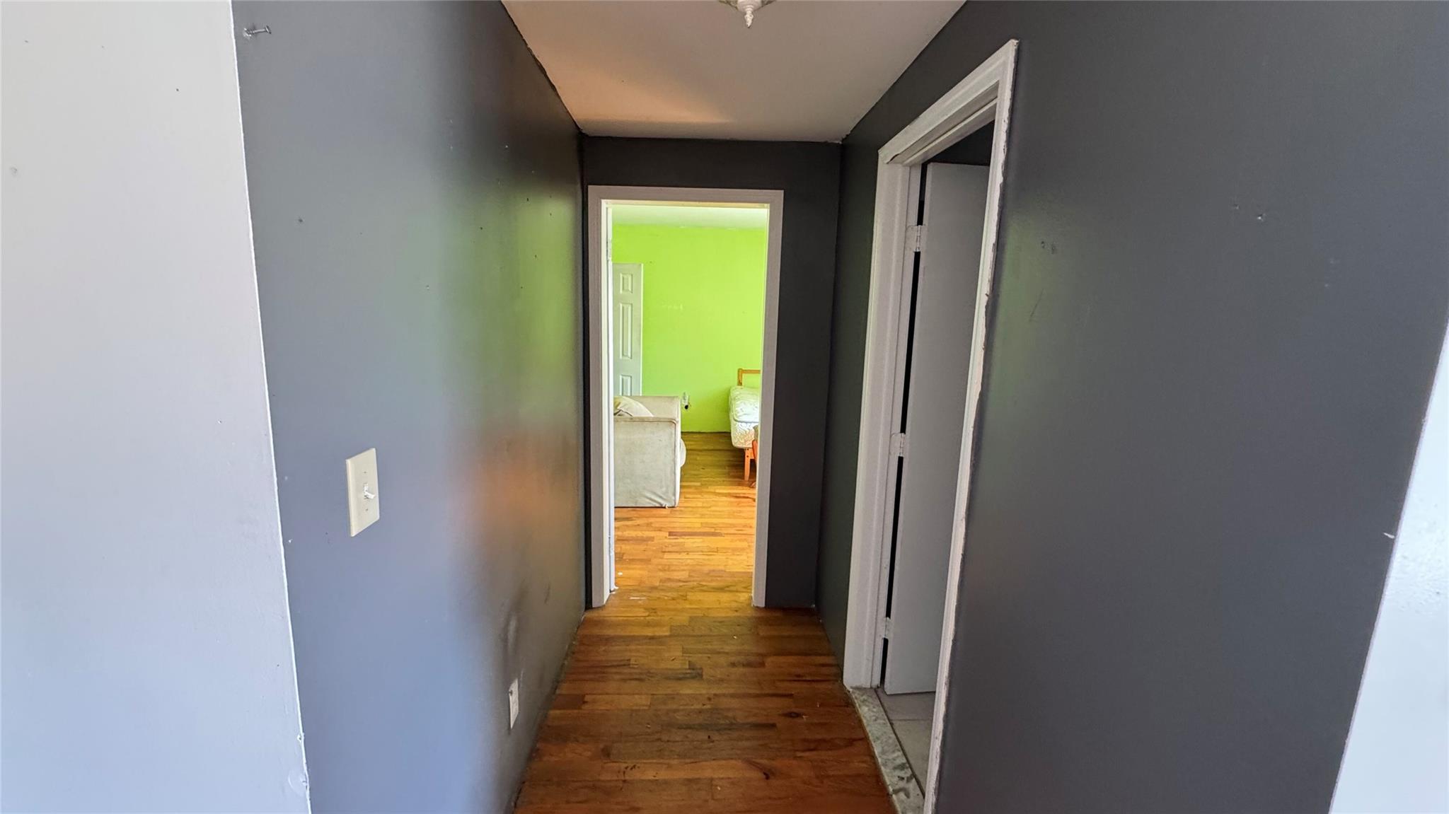 892 Bowbell Road Greene, NY 13778 - Photo 28 of 35 a view of a hallway with wooden floor