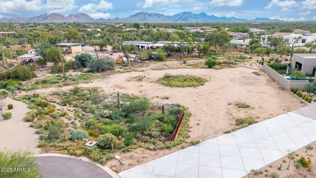 a view of a city with a lake
