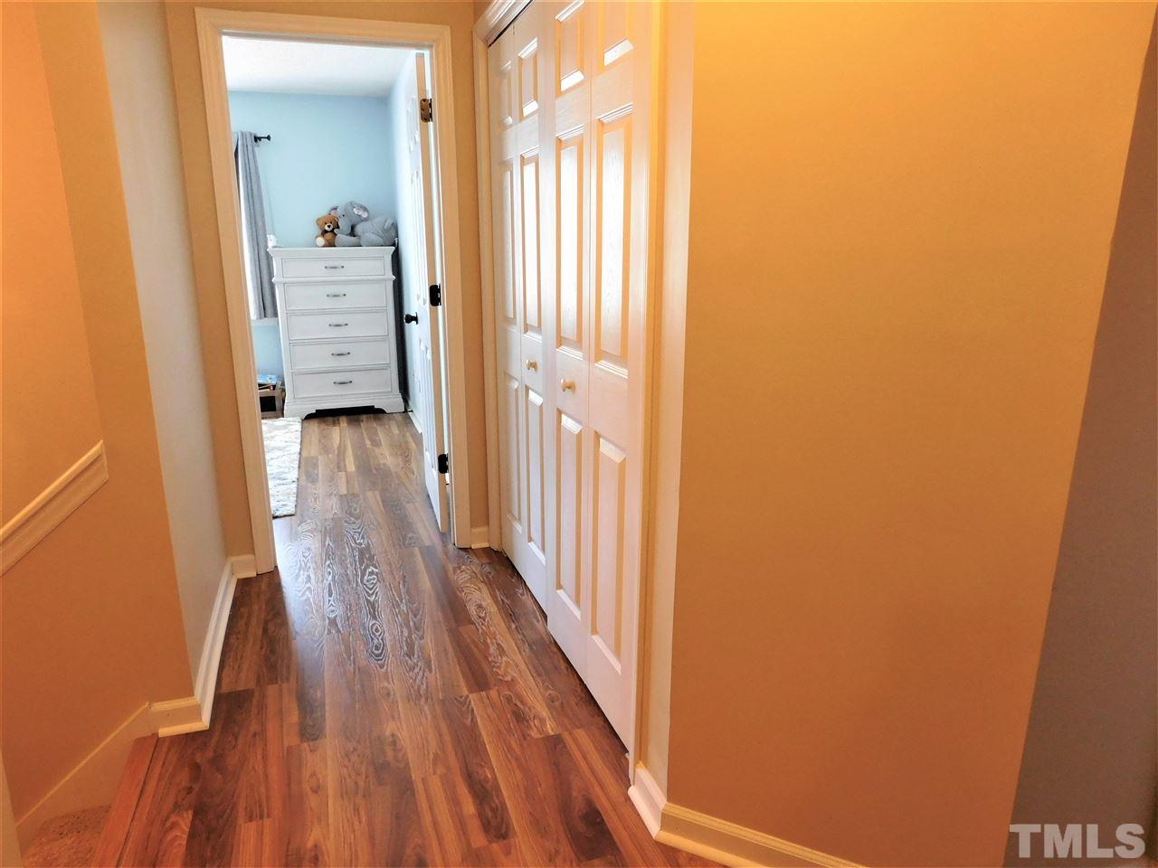 9420 Dawnshire Road Raleigh, NC 27615 - Photo 20 of 30 The Upstairs Has all Laminate Flooring-No Carpet!