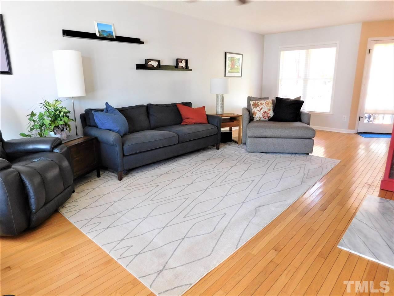 9420 Dawnshire Road Raleigh, NC 27615 - Photo 9 of 30 You Can Fit All Your Furniture in This Room! Hardwoods too!