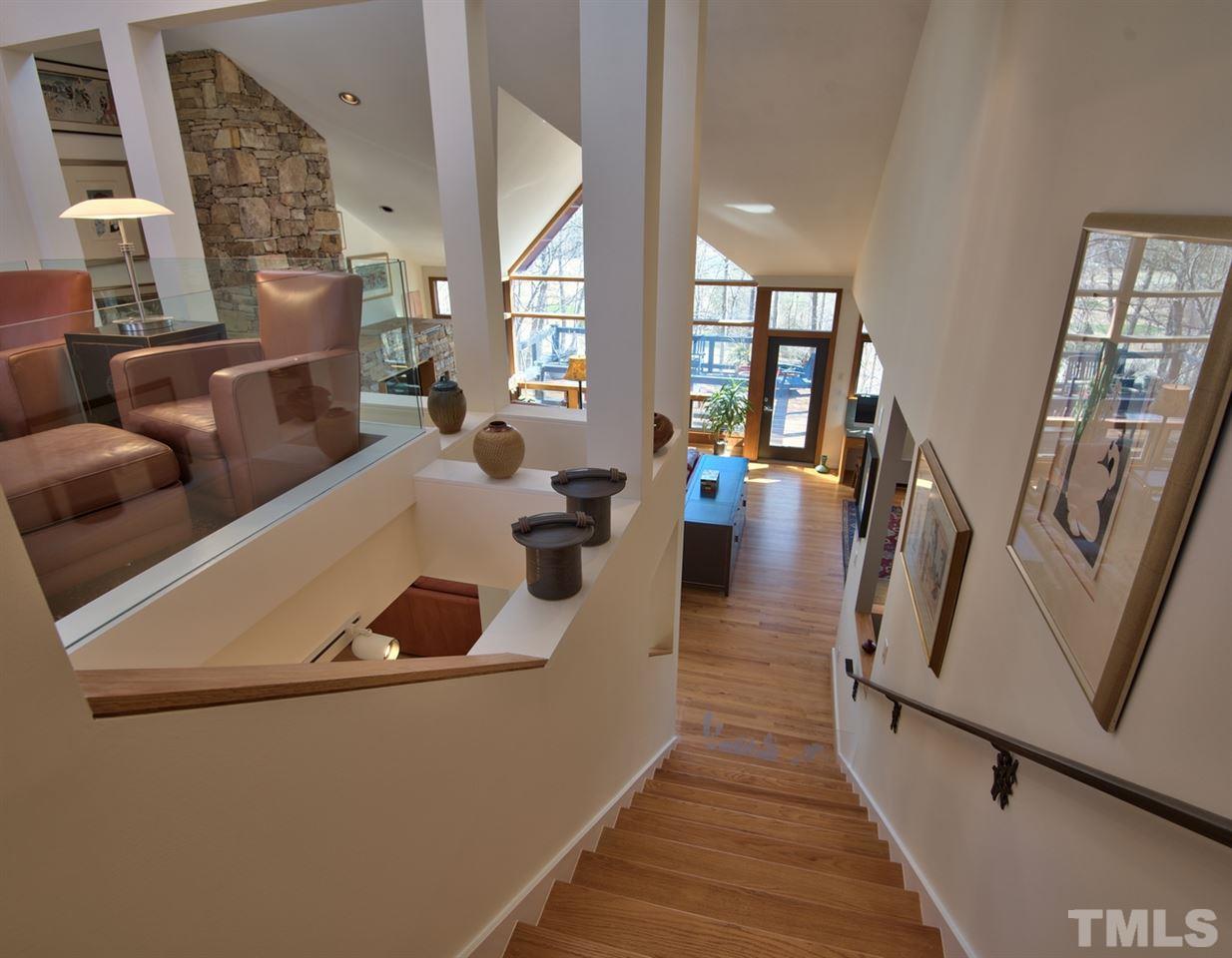 55219 Broughton Chapel Hill, NC 27517 - Photo 4 of 25 a living room with furniture and a wooden floor