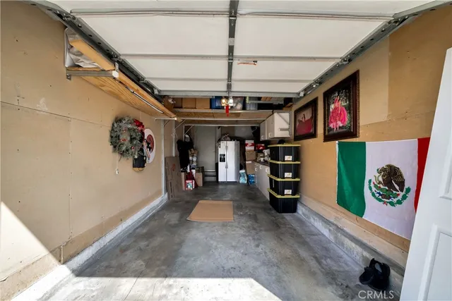 a view of a storage and utility room