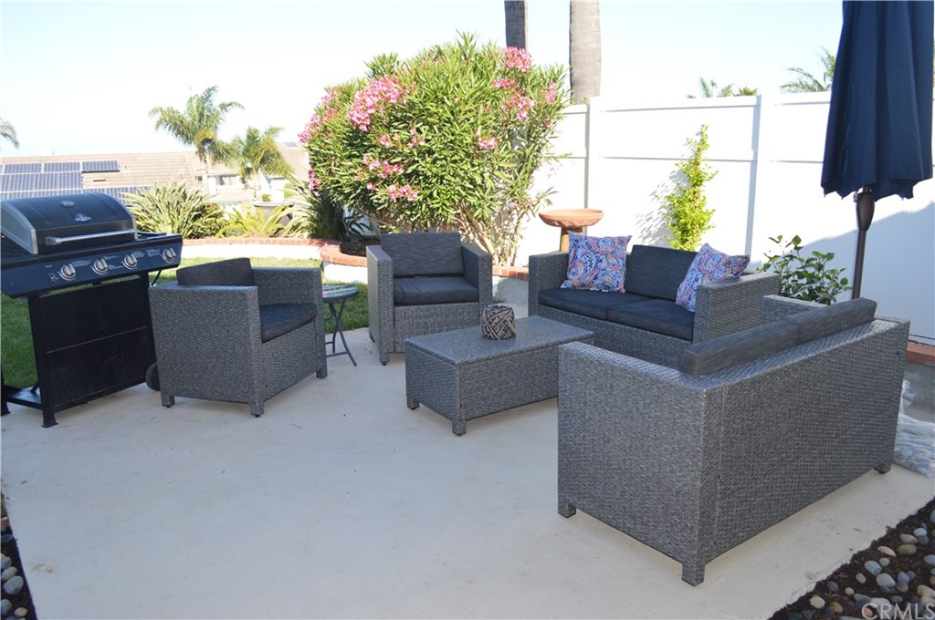 2139 Via Aguila San Clemente, CA 92673 - Photo 31 of 34 a outdoor living space with furniture and a fireplace