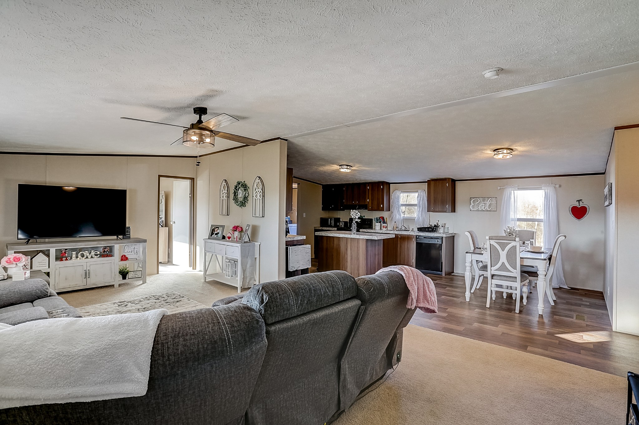 4249 Red Boiling Springs Road Lafayette, TN 37083 - Photo 3 of 16 a living room with furniture and a flat screen tv