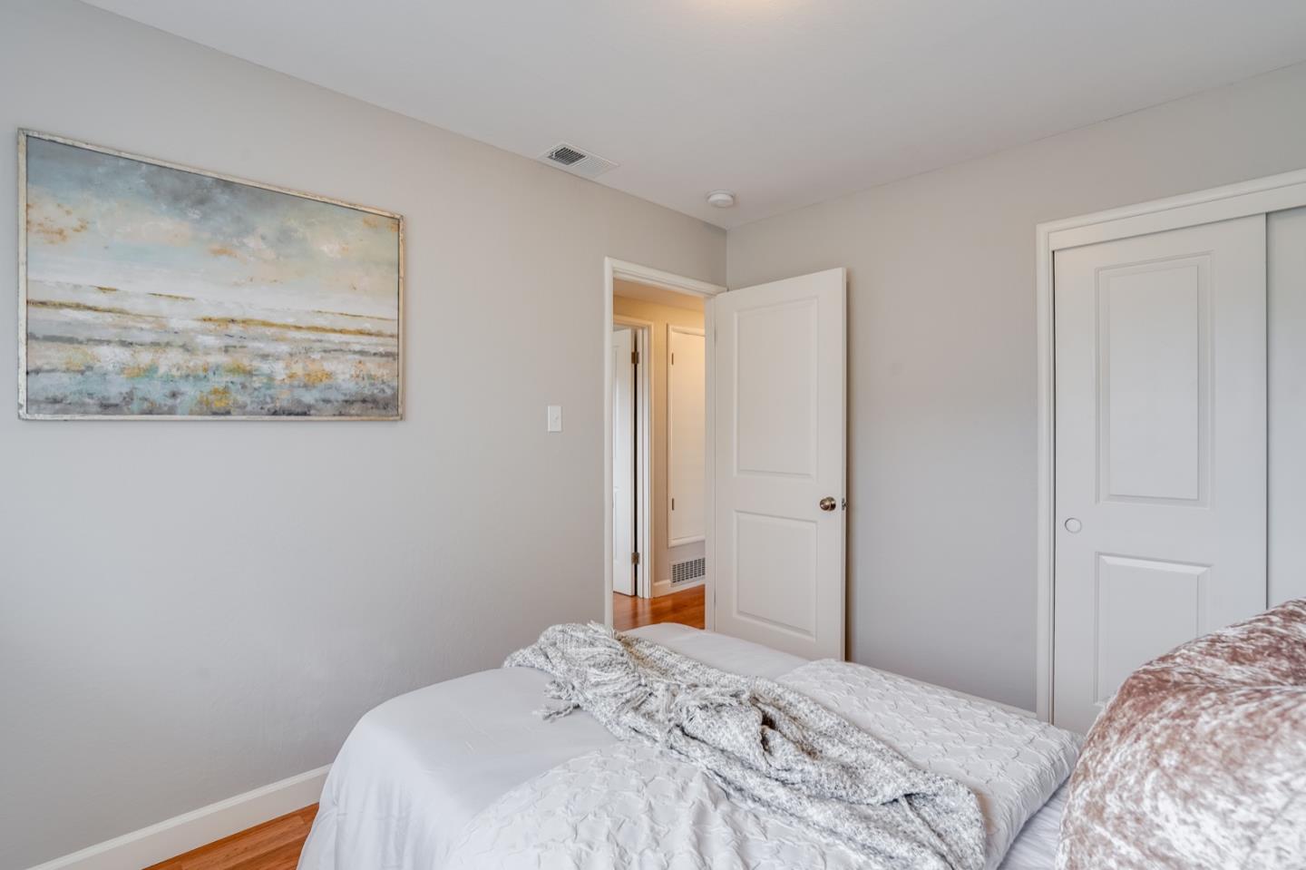 2101 Briarwood Drive Santa Clara, CA 95051 - Photo 20 of 41 a bedroom with a bed and hallway