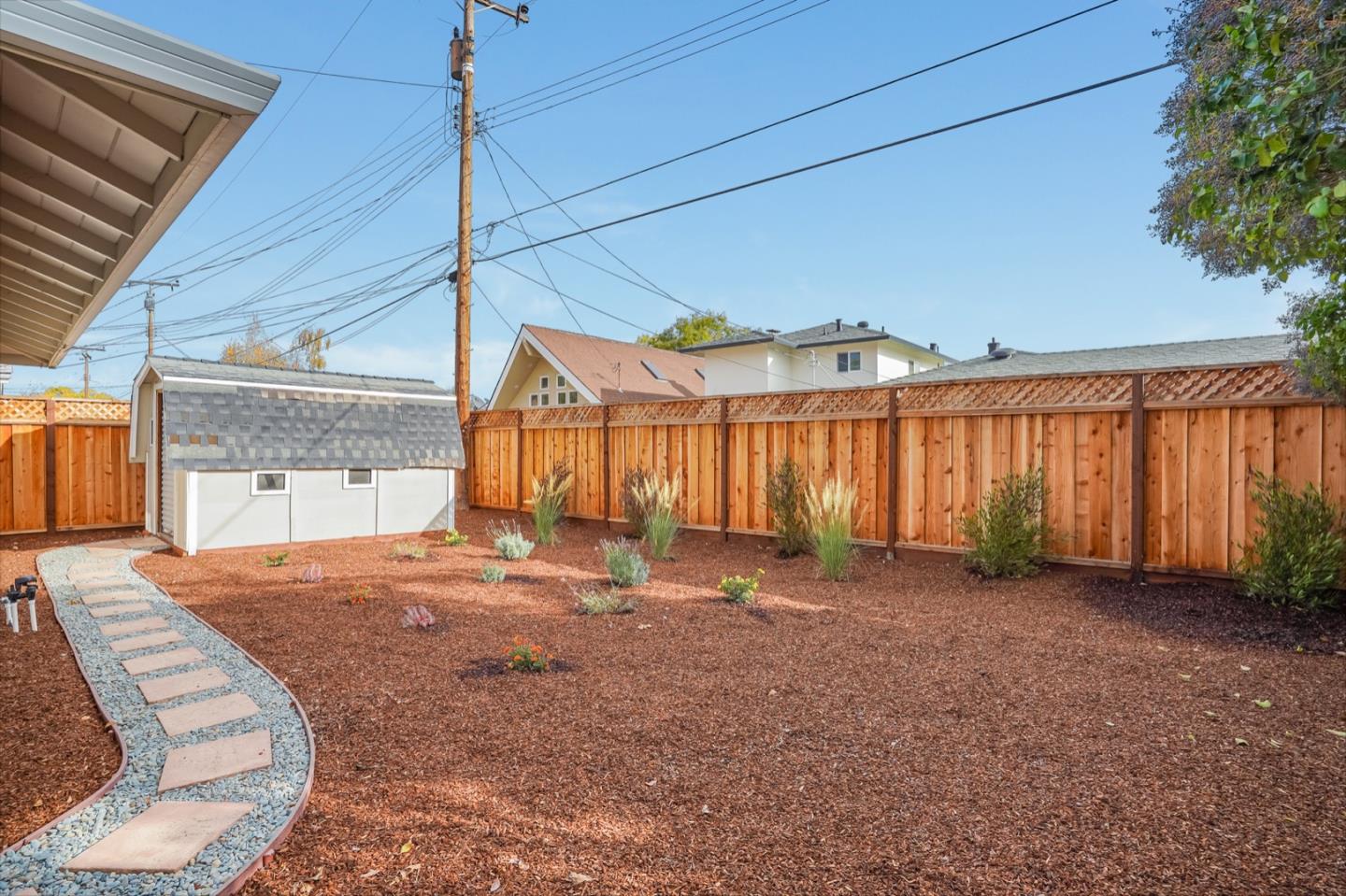 2101 Briarwood Drive Santa Clara, CA 95051 - Photo 29 of 41 a view of a backyard with furniture and a tub