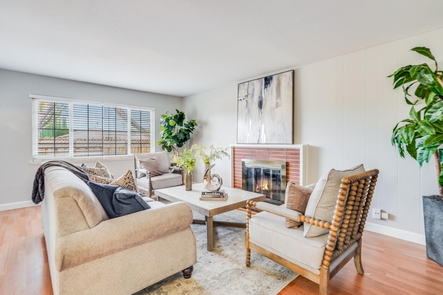2101 Briarwood Drive Santa Clara, CA 95051 - Photo 5 of 41 a living room with furniture and a potted plant