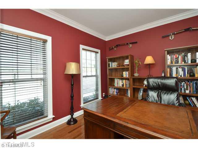 8509 Julina Drive Oak Ridge, NC 27310 - Photo 4 of 16 Living Room. Living room used as an office