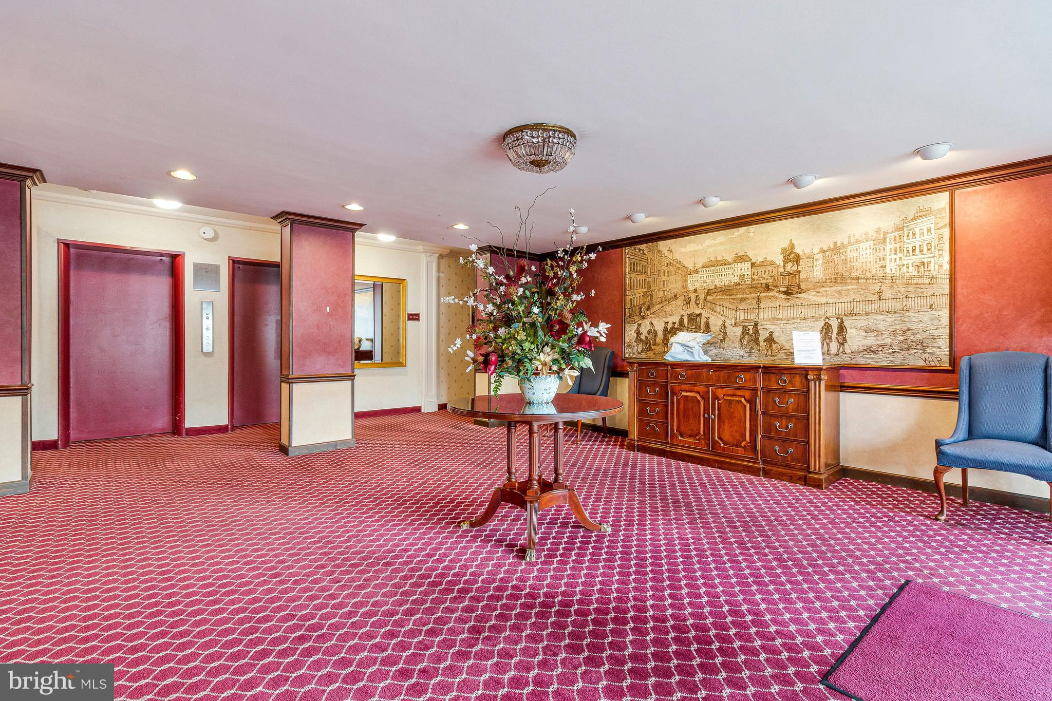 1300 South Arlington Ridge Road, Unit 718 Arlington, VA 22202 - Photo 3 of 41 INVITING LOBBY ENTRANCE
