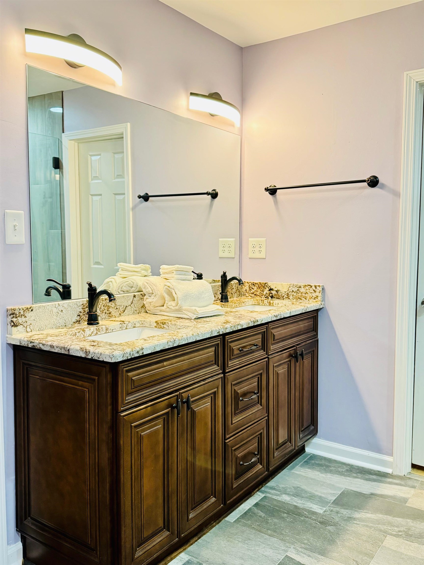 641 Hermitage Trail Collierville, TN 38017 - Photo 20 of 24 Bathroom with double vanity and baseboards