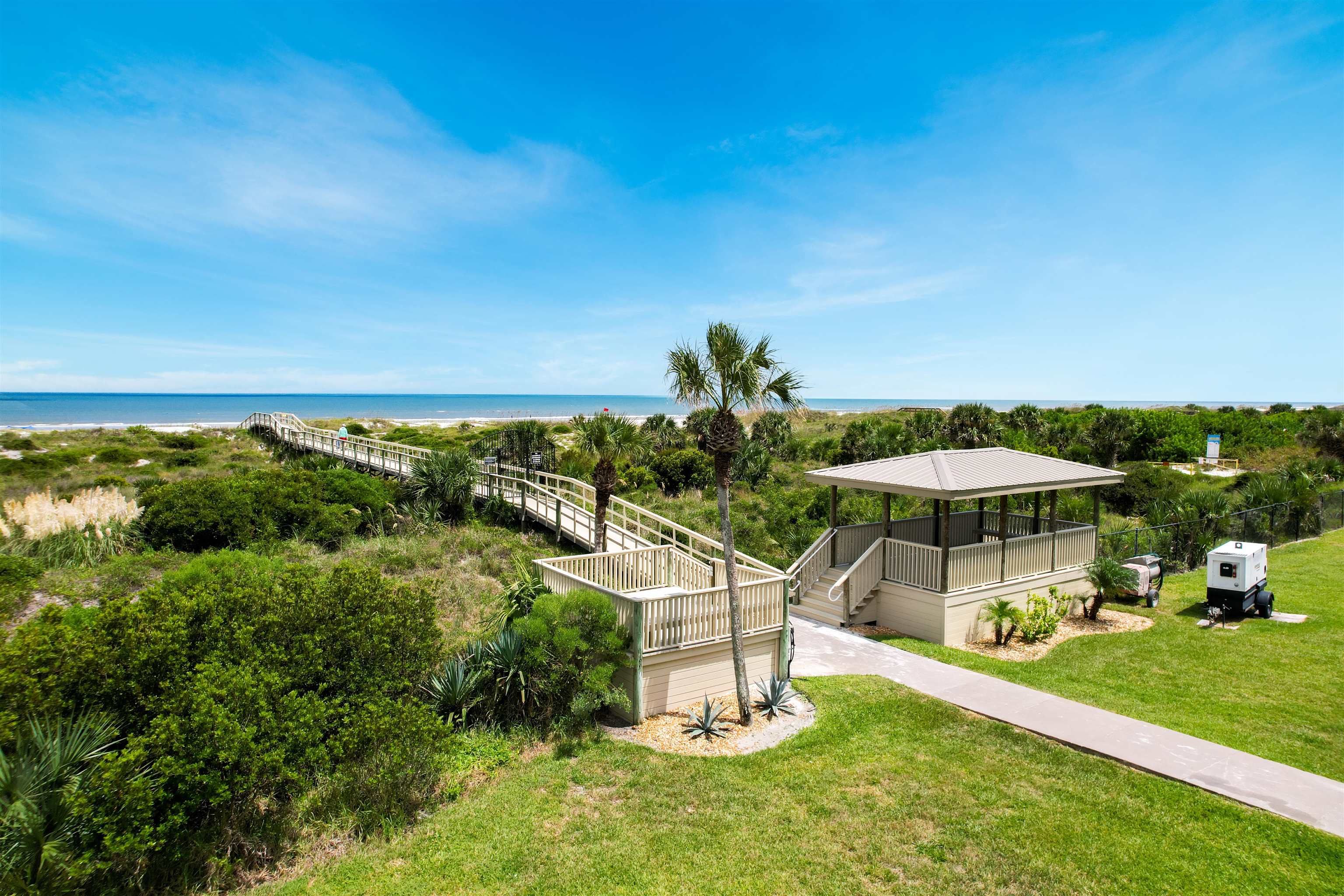 2 Dondanville Road, Unit 211 St. Augustine, FL 32080 - Photo 27 of 30 a view of a house with a yard