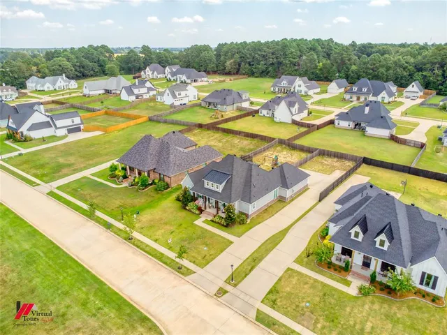 a view of a swimming pool and lake