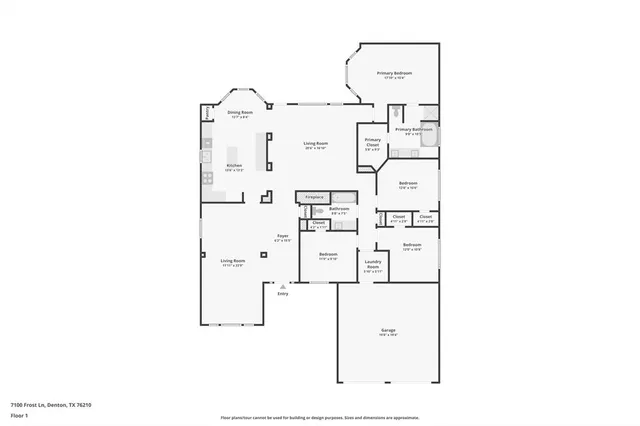 a picture of floor plan