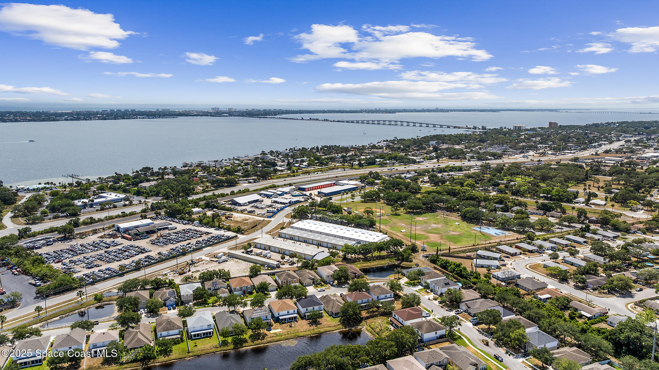 2100 Canopy Drive Melbourne, FL 32935 - Photo 21 of 53 an aerial view of residential building with ocean view
