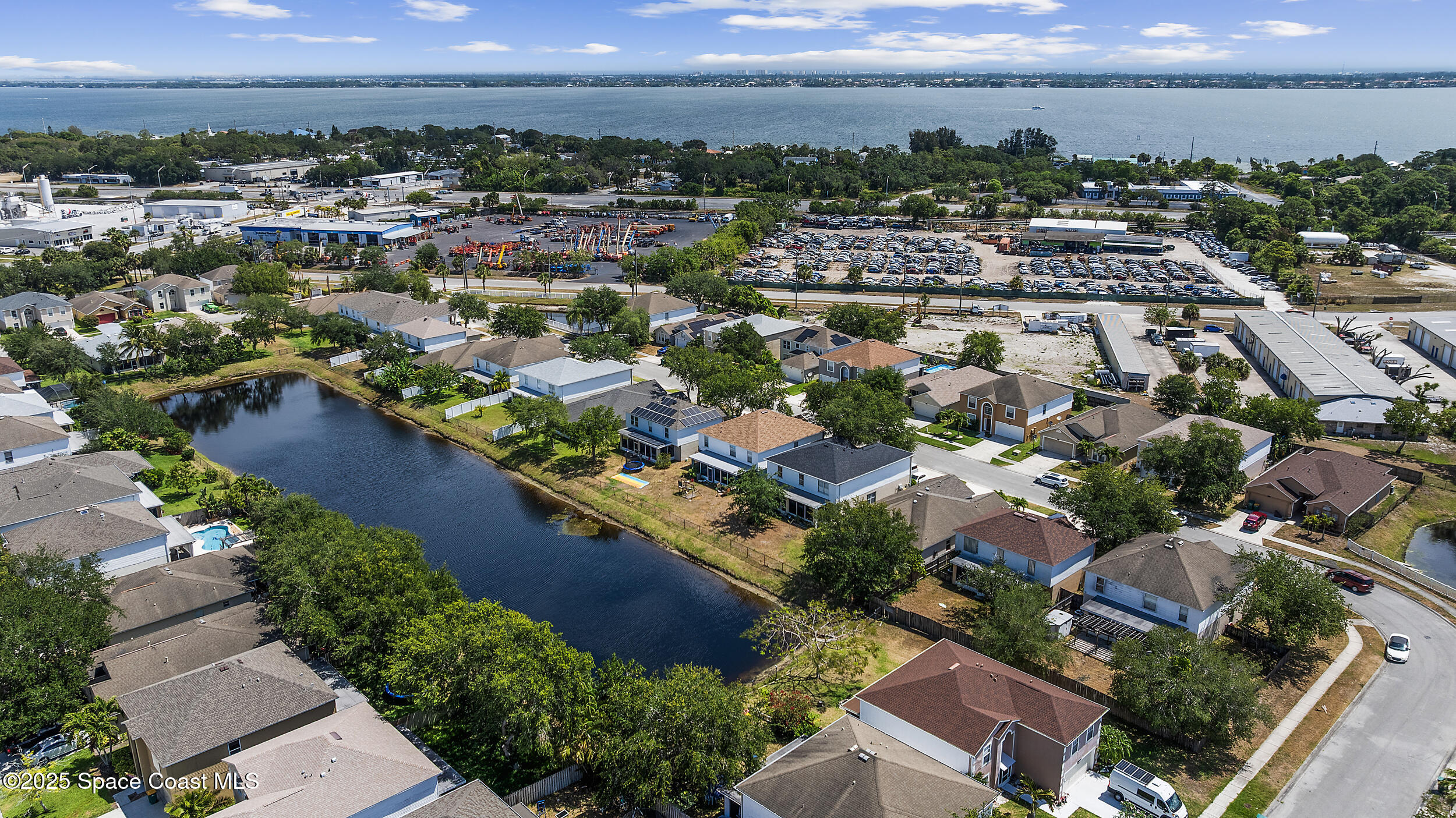 2100 Canopy Drive Melbourne, FL 32935 - Photo 46 of 53 an aerial view of a city