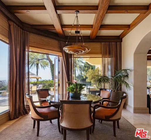 a very nice looking room with a large window