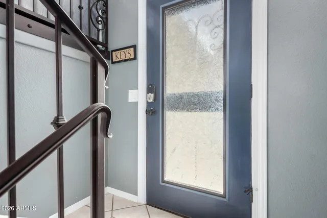 a view of an entryway