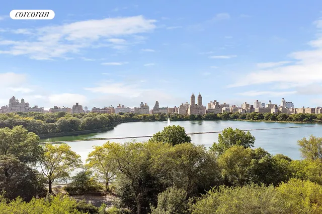 a view of a city with tall buildings
