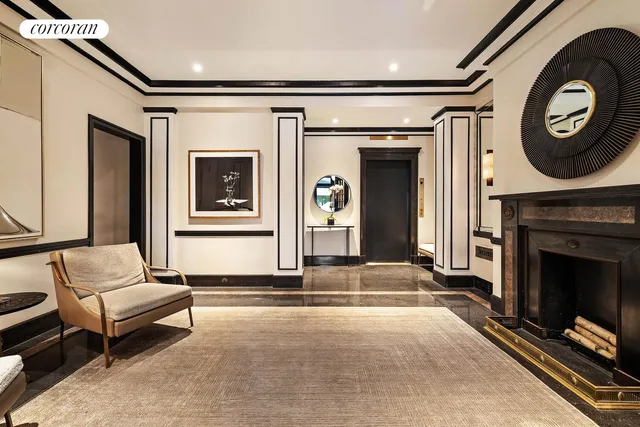 a view of a living room