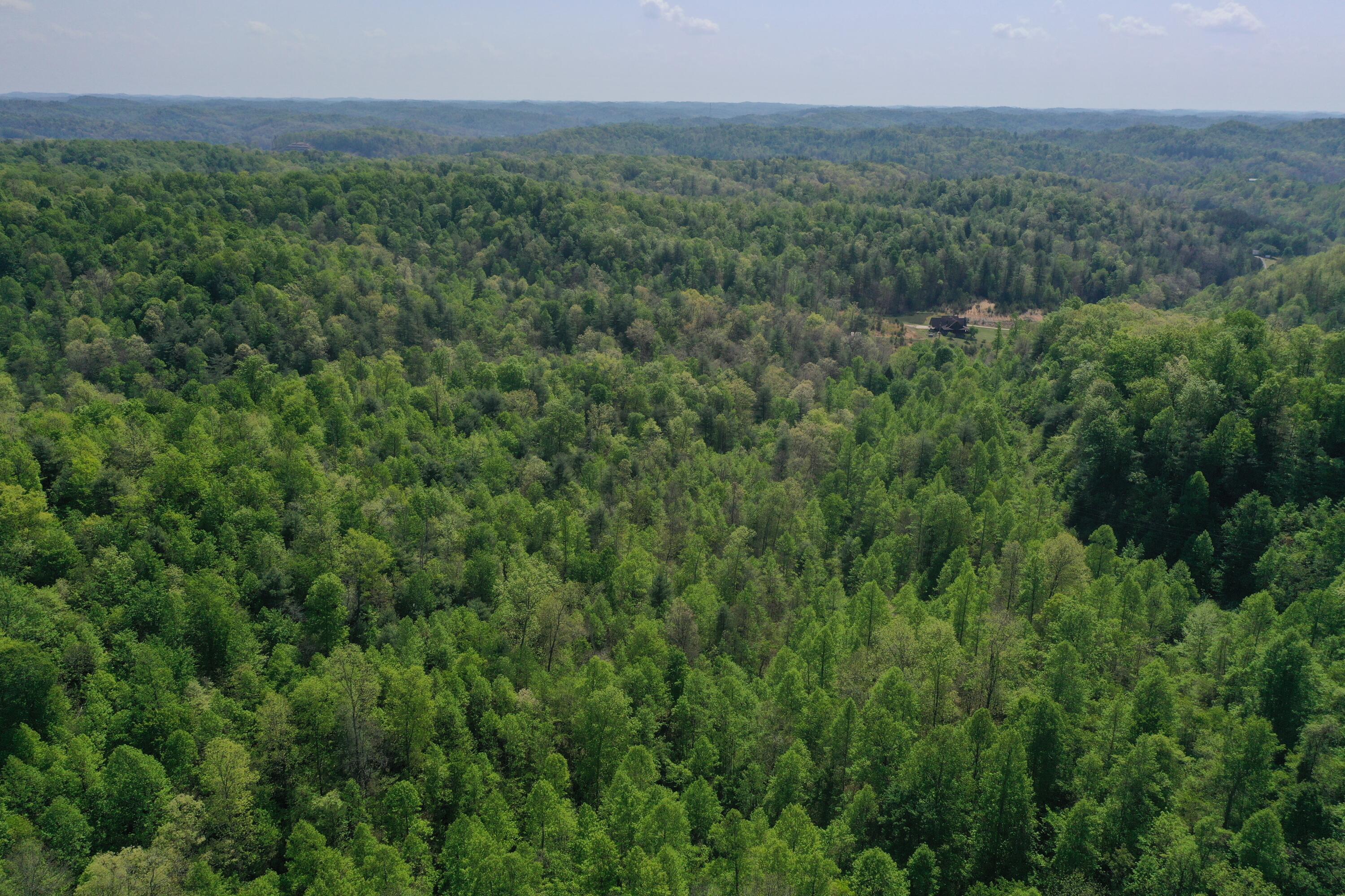 431 Harold Luke Road Campton, KY 41301 - Photo 79 of 82 067 aerial drone view from the northwest