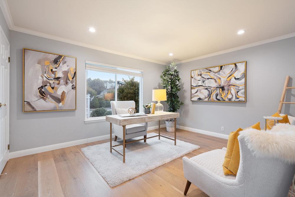 708 Morningside Drive Millbrae, CA 94030 - Photo 16 of 36 a living room with furniture and a window