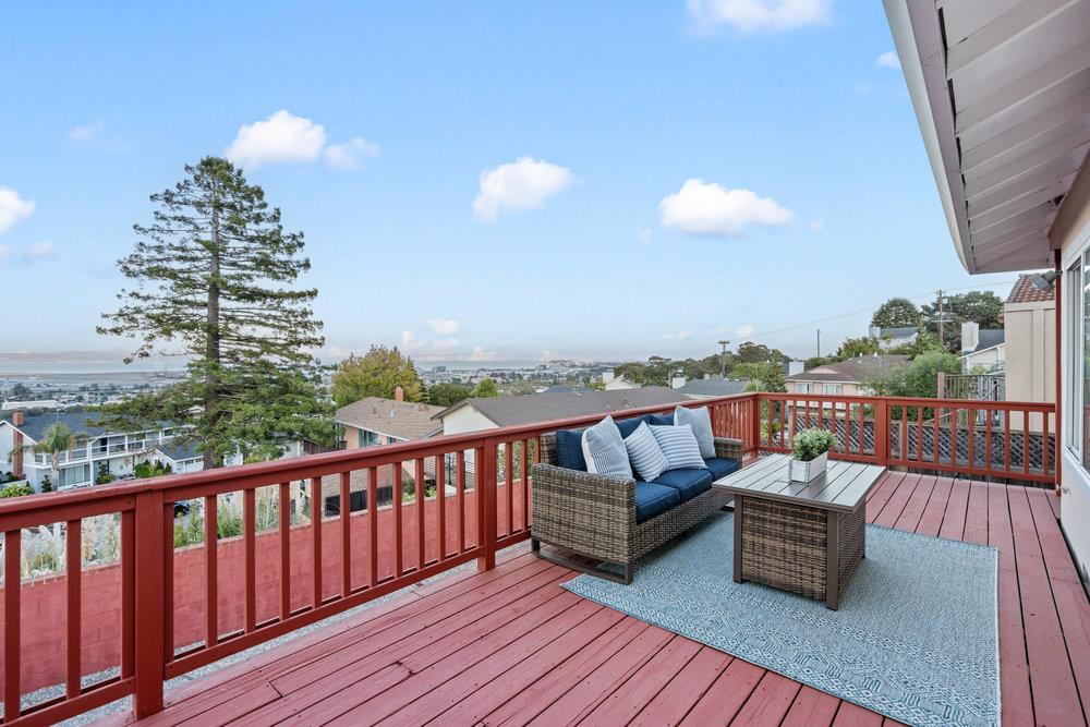 708 Morningside Drive Millbrae, CA 94030 - Photo 21 of 36 a terrace view with seating space