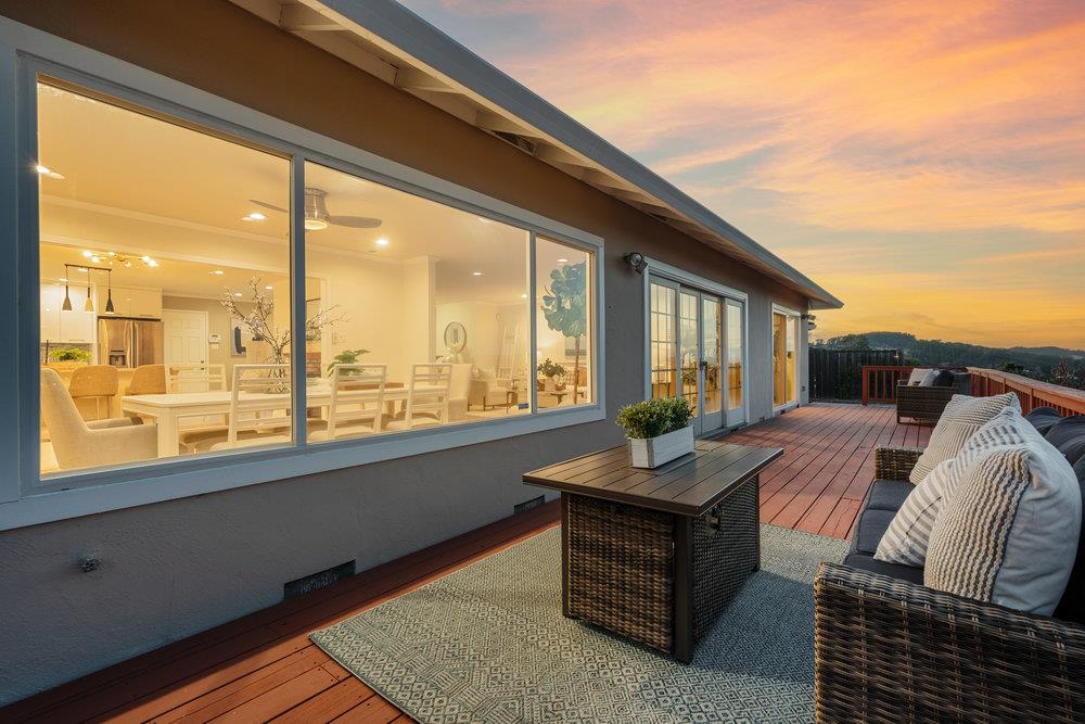 708 Morningside Drive Millbrae, CA 94030 - Photo 24 of 36 a living room with furniture and a large window