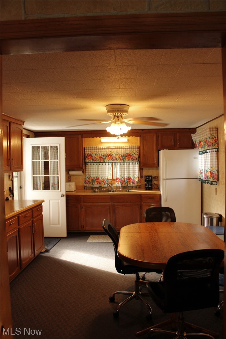 56824 Wegee Road Shadyside, OH 43947 - Photo 6 of 21 Dining area featuring light carpet