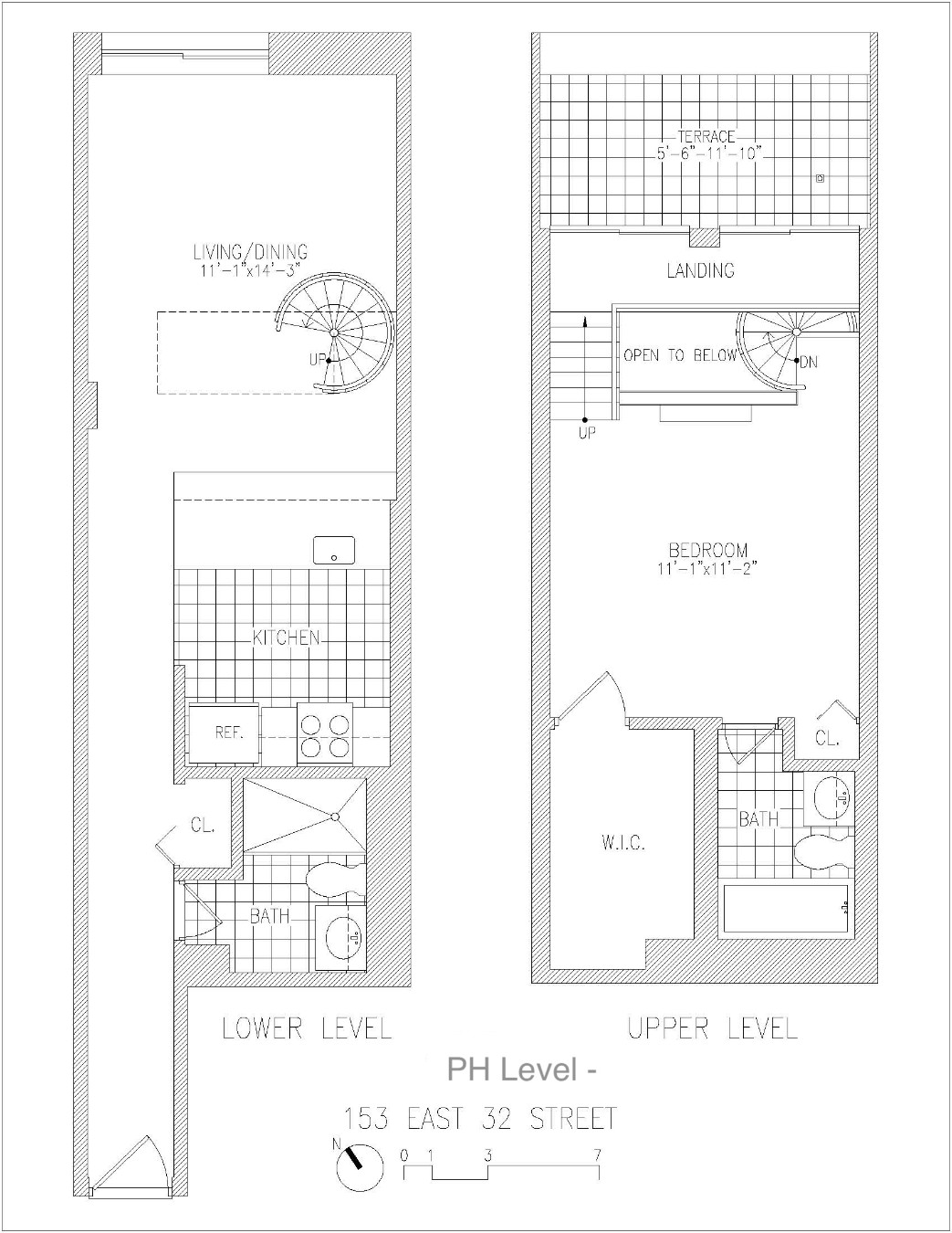 153 East 32nd Street, Unit PHG Manhattan, NY 10016 - Photo 23 of 23 Floor Plan