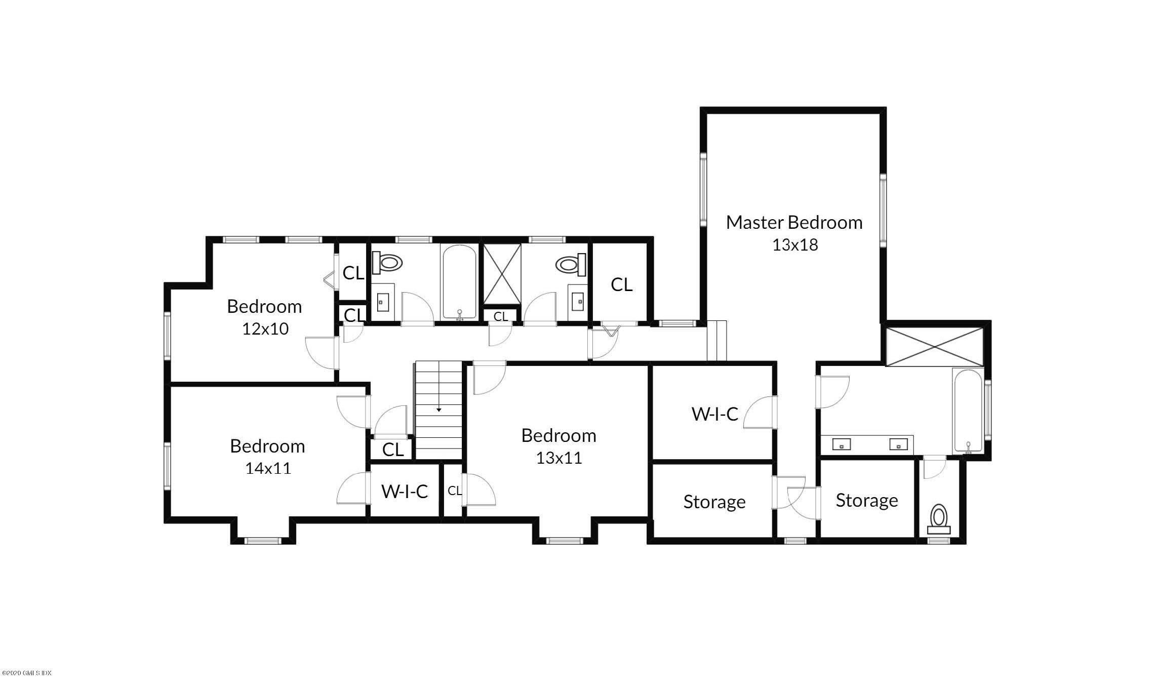 111 Lockwood Road Riverside, CT 06878 - Photo 34 of 35 a picture of a bench in a white building