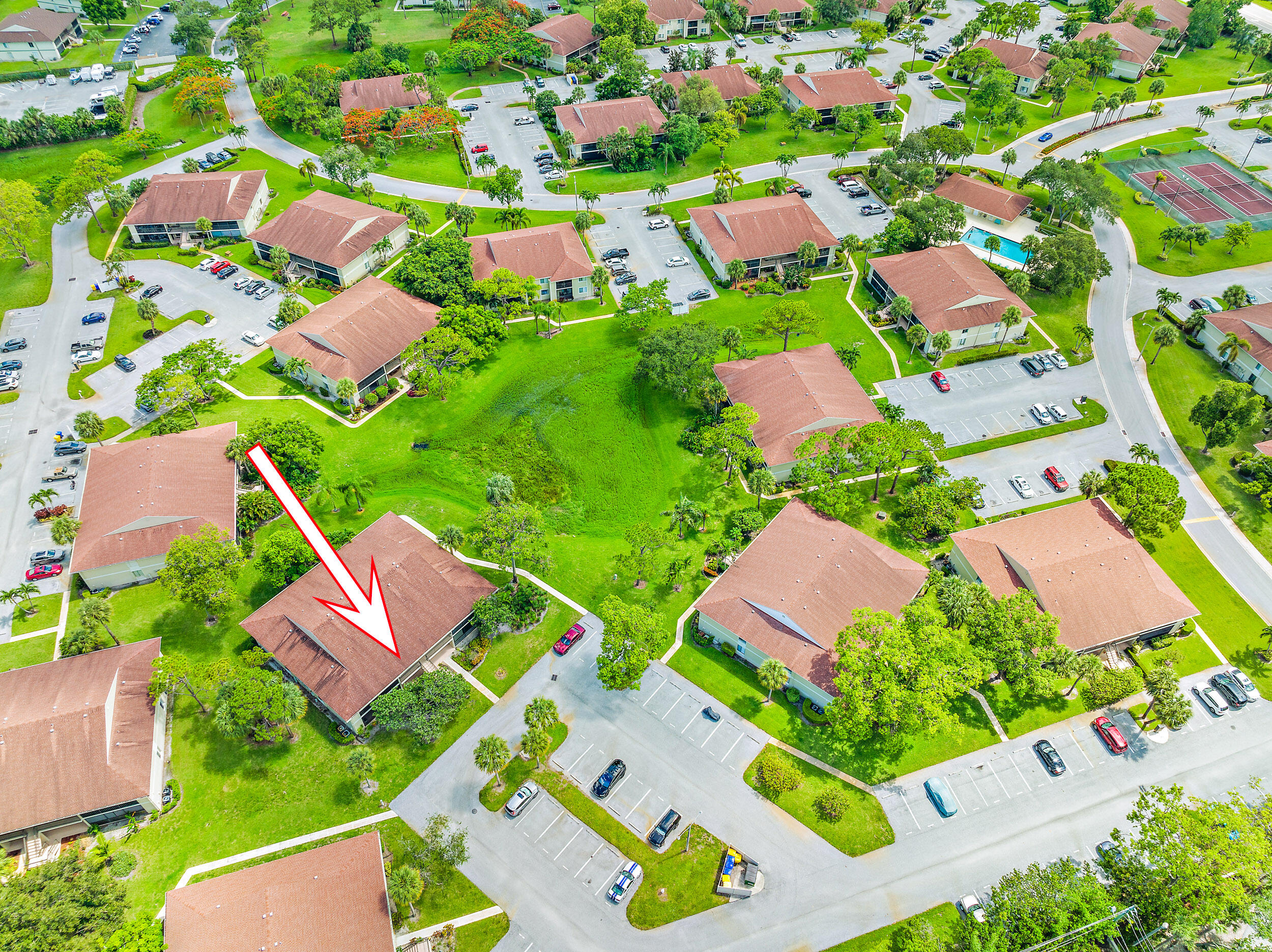 6559 Chasewood Drive, Unit E Jupiter, FL 33458 - Photo 22 of 26 Aerial