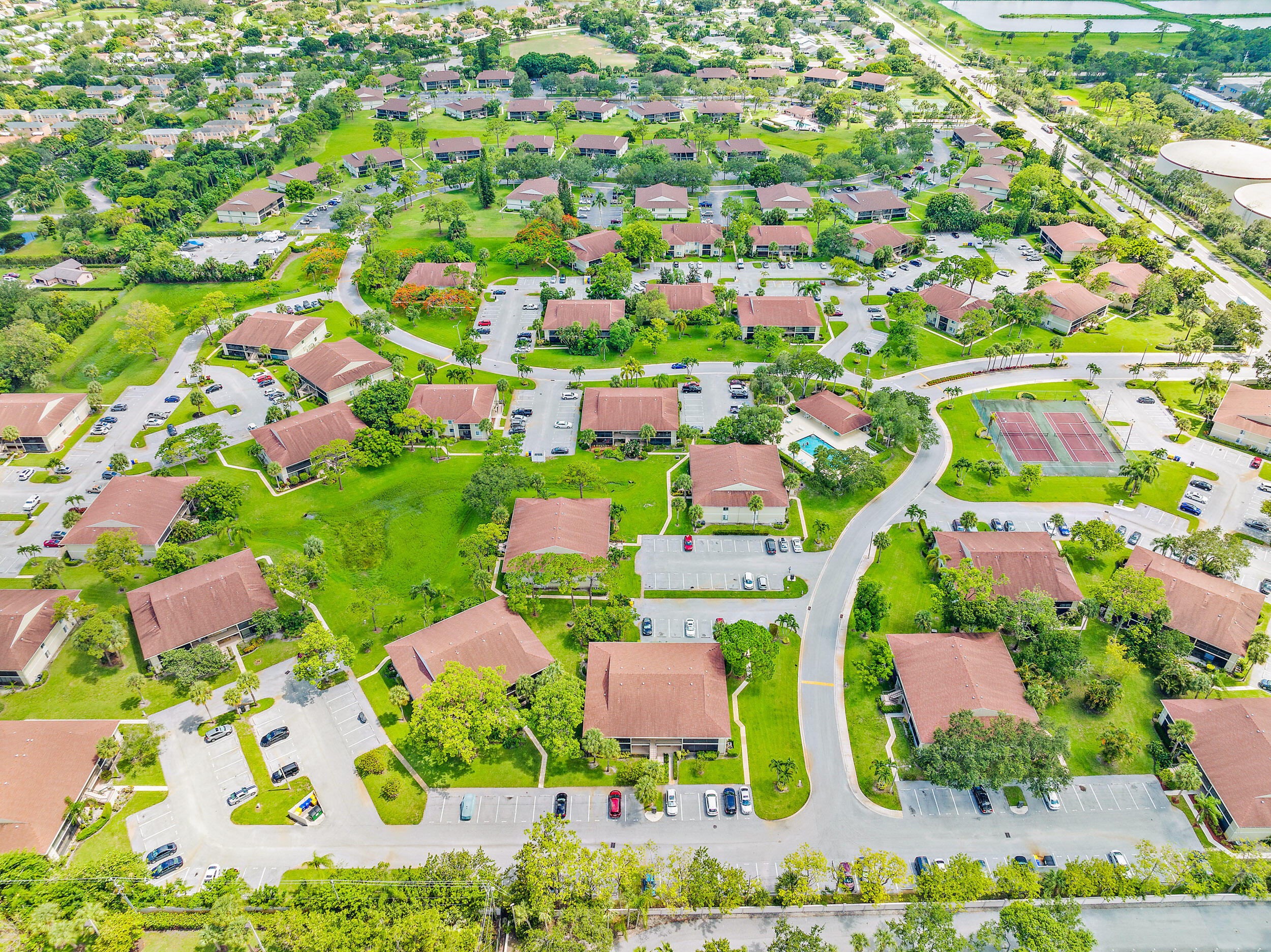 6559 Chasewood Drive, Unit E Jupiter, FL 33458 - Photo 23 of 26 Aerial