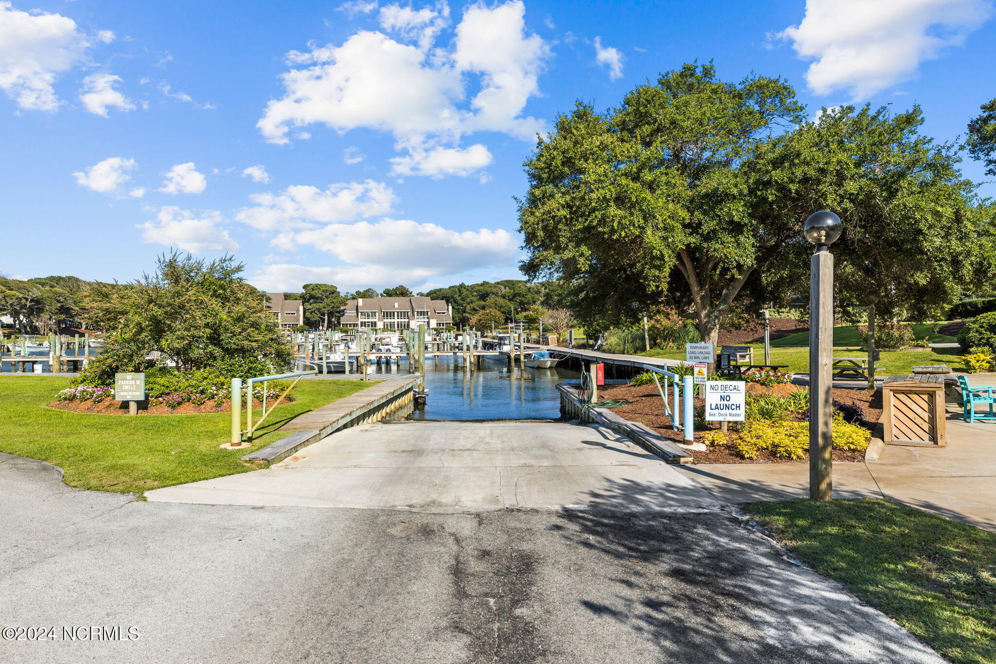 497 Salter Path Road, Unit B22 Pine Knoll Shores, NC 28512 - Photo 33 of 36 Beacons Reach Boat Ramp